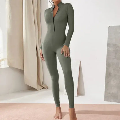 Athleti Long Sleeve Full Zip Jumpsuit