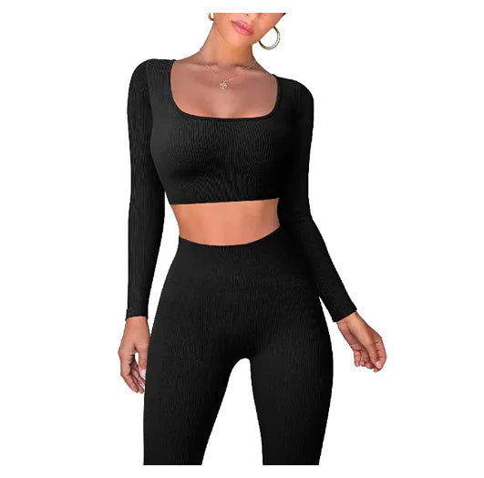 Athleti Two Piece Gym Leggings Set