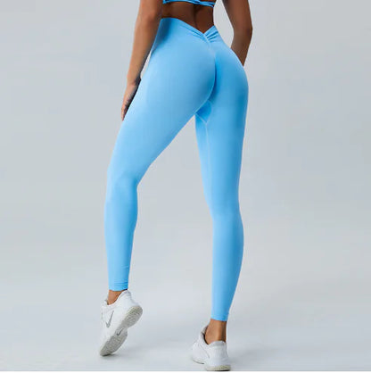 Athleti Daze V-back Flare Leggings