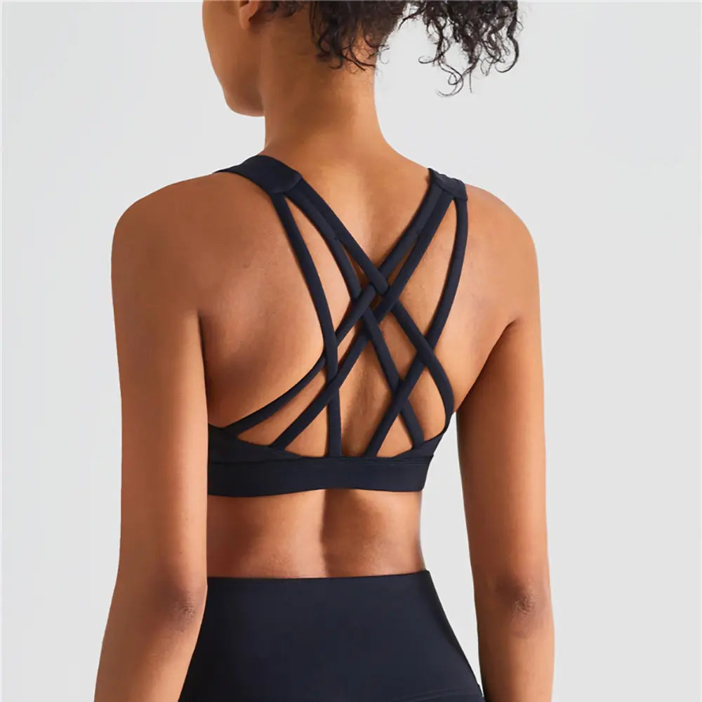 Athleti Cross Backed Sports Bra