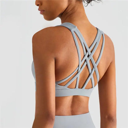 Athleti Cross Backed Sports Bra