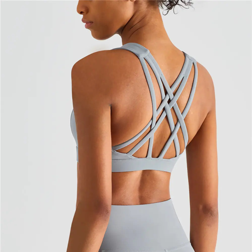 Athleti Cross Backed Sports Bra