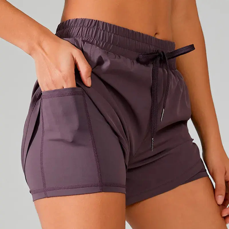 Athleti Double Layered Shorts