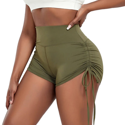 Athleti Scrunch Drawstring Shorts